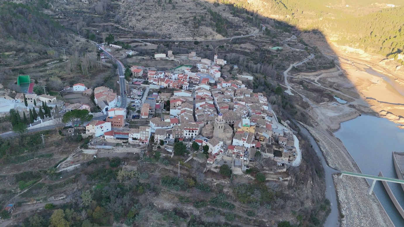 Casco urbano de Puebla de Arenoso